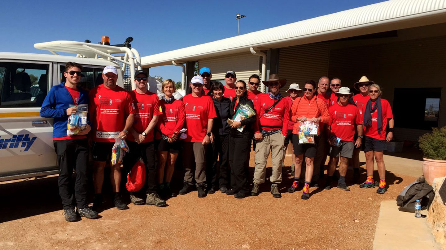 Day 2 of the Youngcare Simpson Desert Challenge 2015