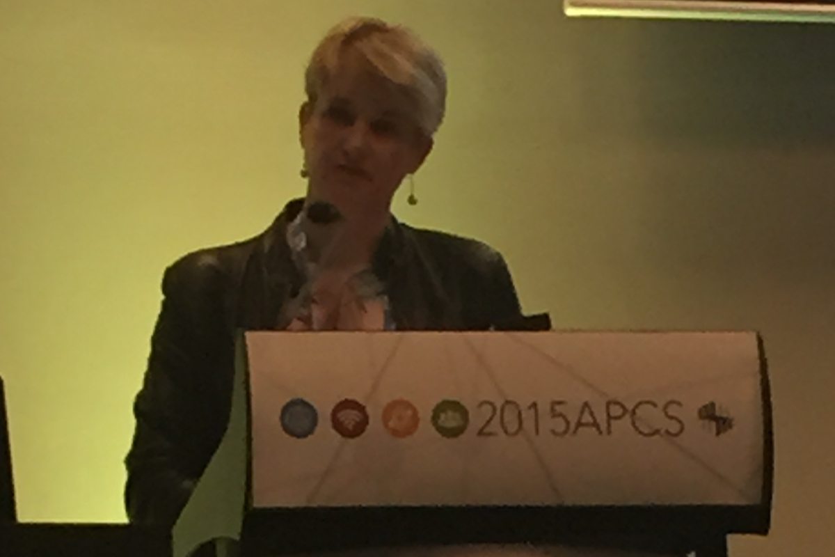 Youngcare CEO, Sam speaking at the 2015 Asia Pacific Cities Summit